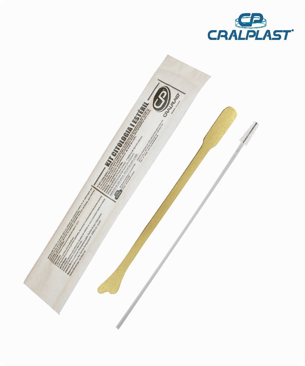 Kit citologia I estéril madeira